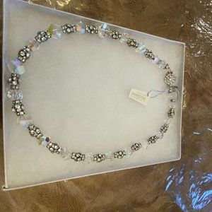 Gorgeous Swarovski Elements Crystal Necklace with Round Beads